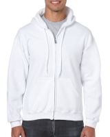 HEAVY BLEND™ ADULT FULL ZIP Kapucnis felső SWEATSHIRT White